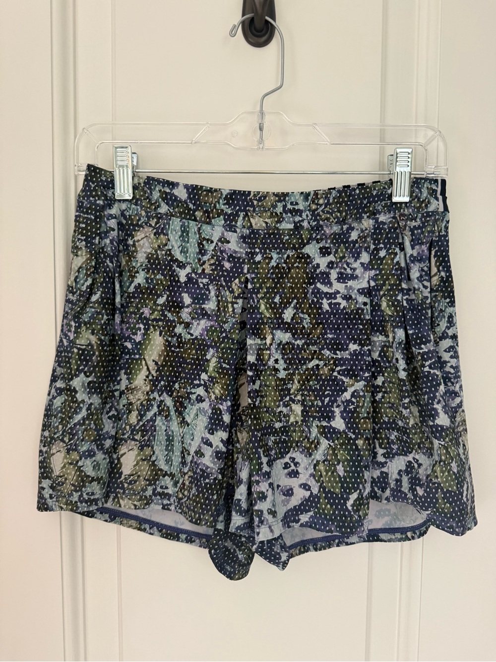 lululemon athletica Floral-Print Skort Shorts